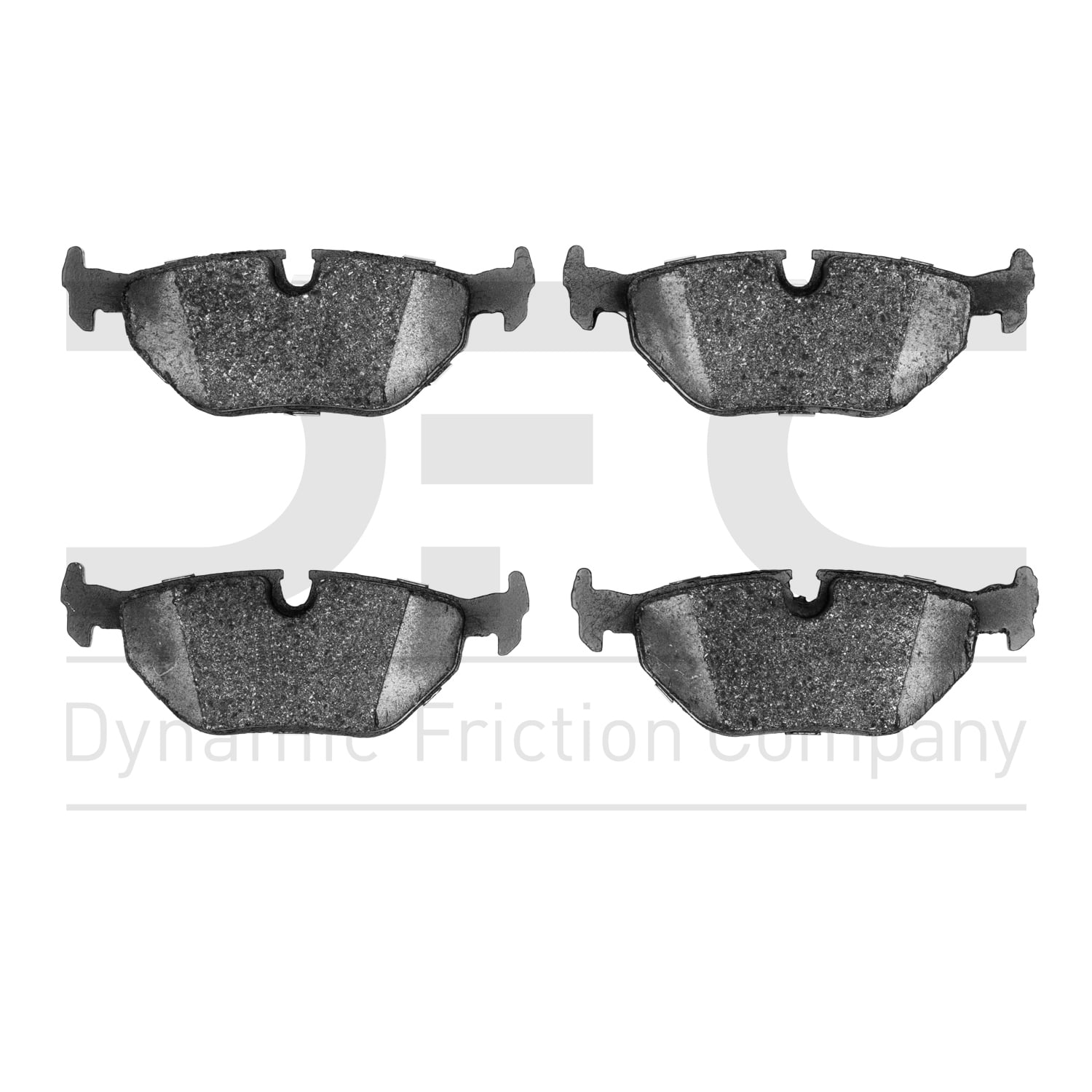 Dynamic Friction Company 5000 Advanced Brake Pads - Low Metallic 1551-0396-00-Rear Set