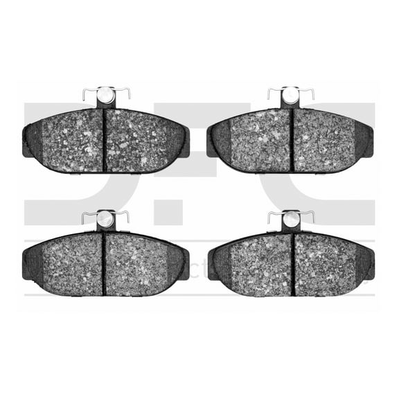 Dynamic Friction Company 5000 Advanced Brake Pads - Low Metallic 1551-0565-00-Front Set For 1983-1990 Volvo 760, 1985 Volvo 745, 1985-1991 Volvo 740, 1987-1990 Volvo 780