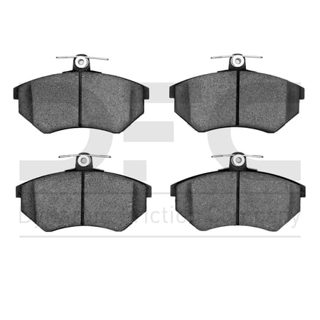 Dynamic Friction Company 5000 Advanced Brake Pads - Low Metallic 1551-0696-00-Front Set