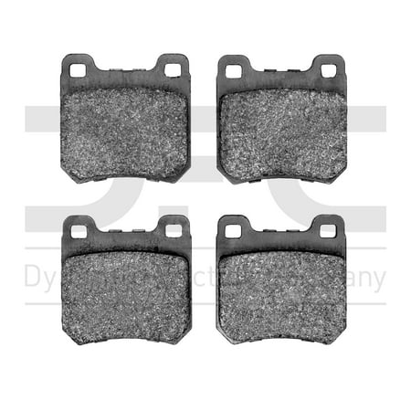 Dynamic Friction Company 5000 Advanced Brake Pads - Low Metallic 1551-0709-00-Rear Set