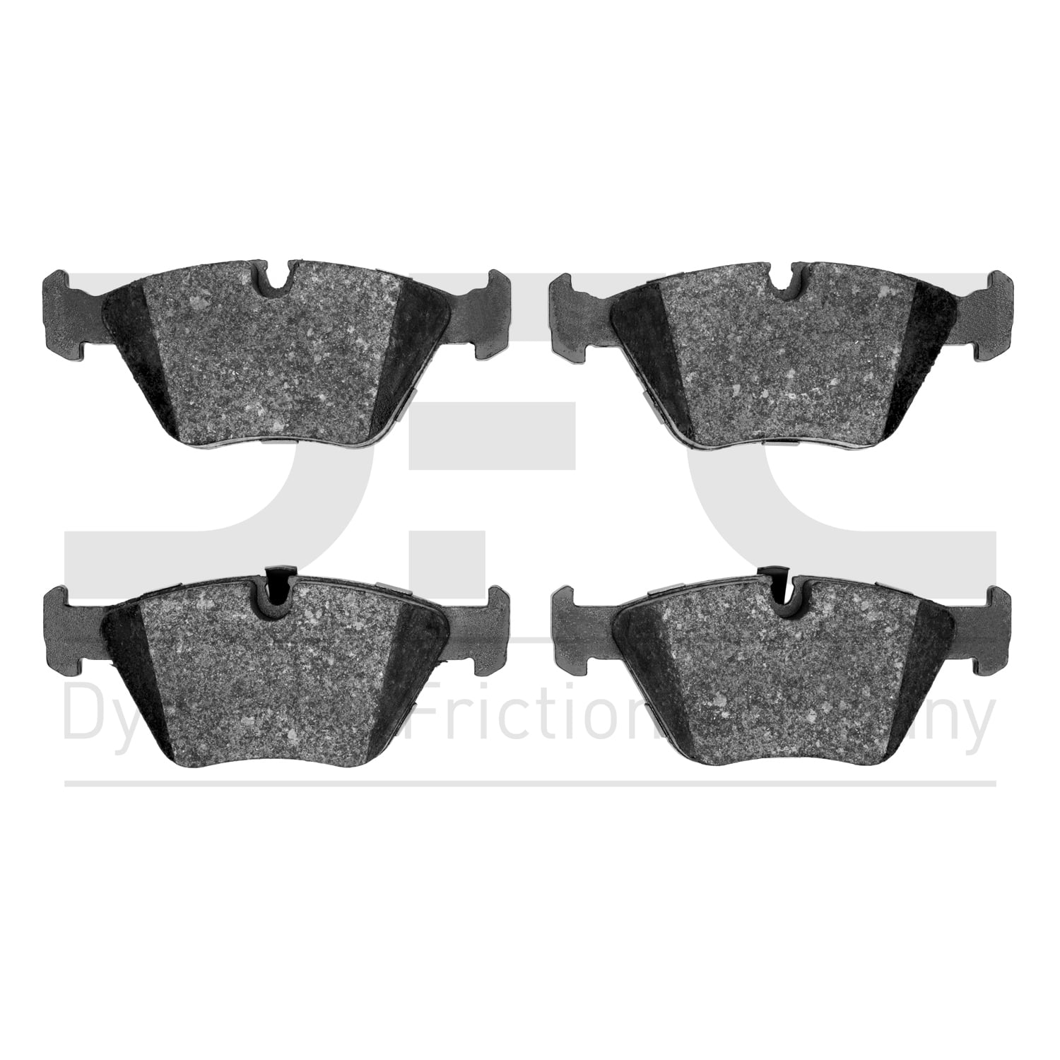 Dynamic Friction Company 5000 Advanced Brake Pads - Low Metallic 1551-0725-00-Front Set For 1996-2000 BMW 528i, 2001-2003 BMW 525i