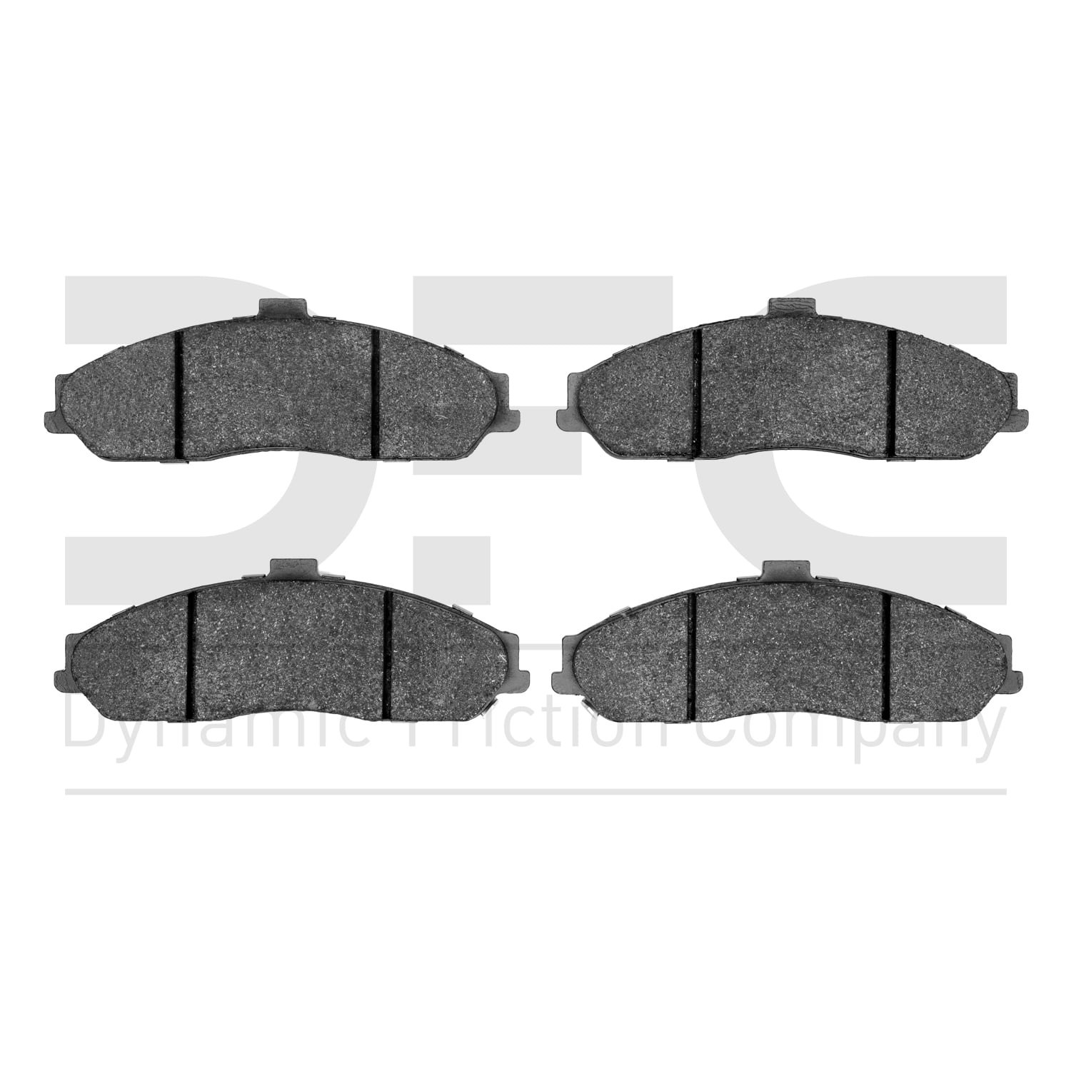 Dynamic Friction Company 5000 Advanced Brake Pads - Low Metallic 1551-0731-00-Front Set For 2011-2013 Chevrolet Corvette