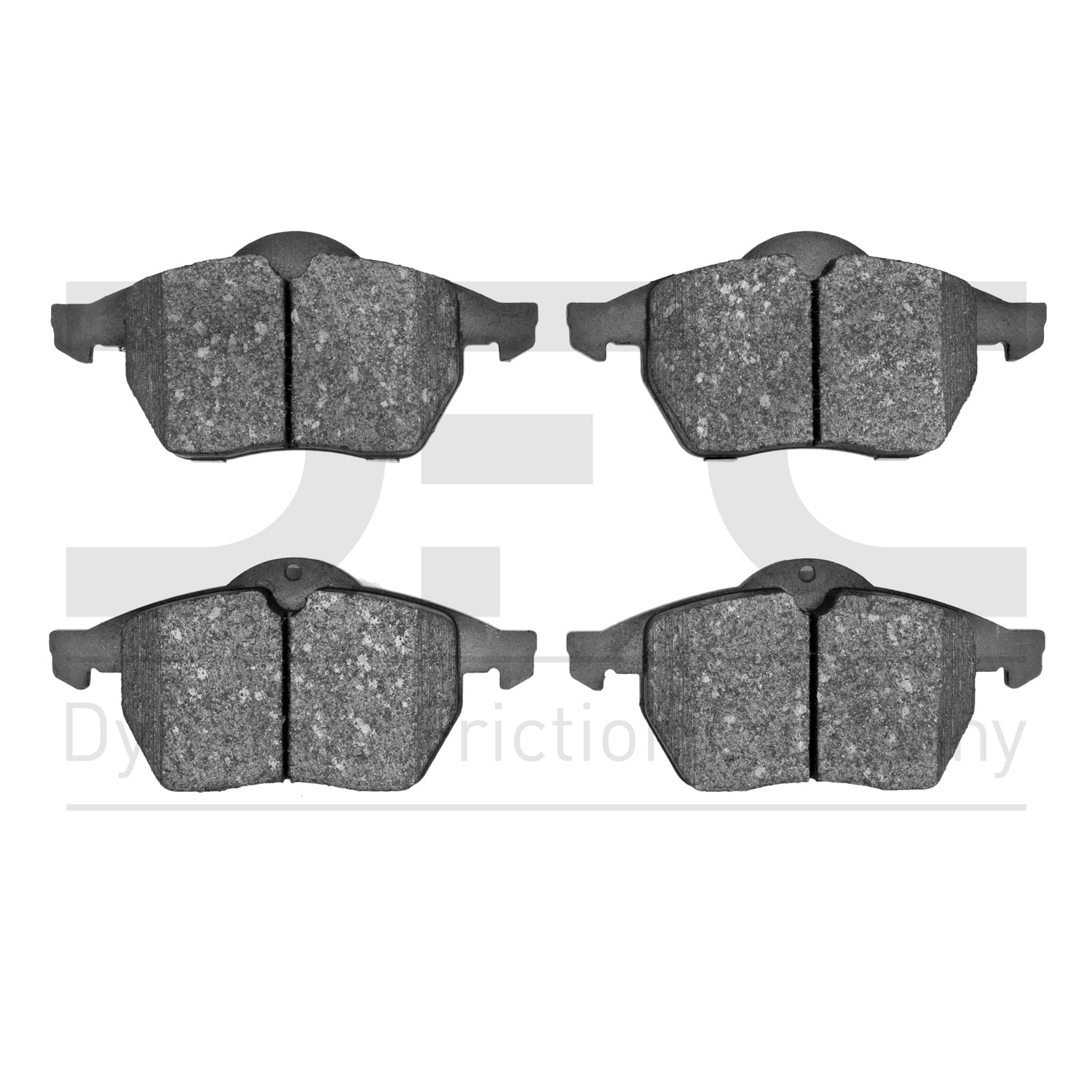 Dynamic Friction Company 5000 Advanced Brake Pads - Low Metallic 1551-0736-00-Front Set For 1996-1998 Audi A4 Quattro, 1996-1999 Audi A4, 1998-1999 Volkswagen Passat