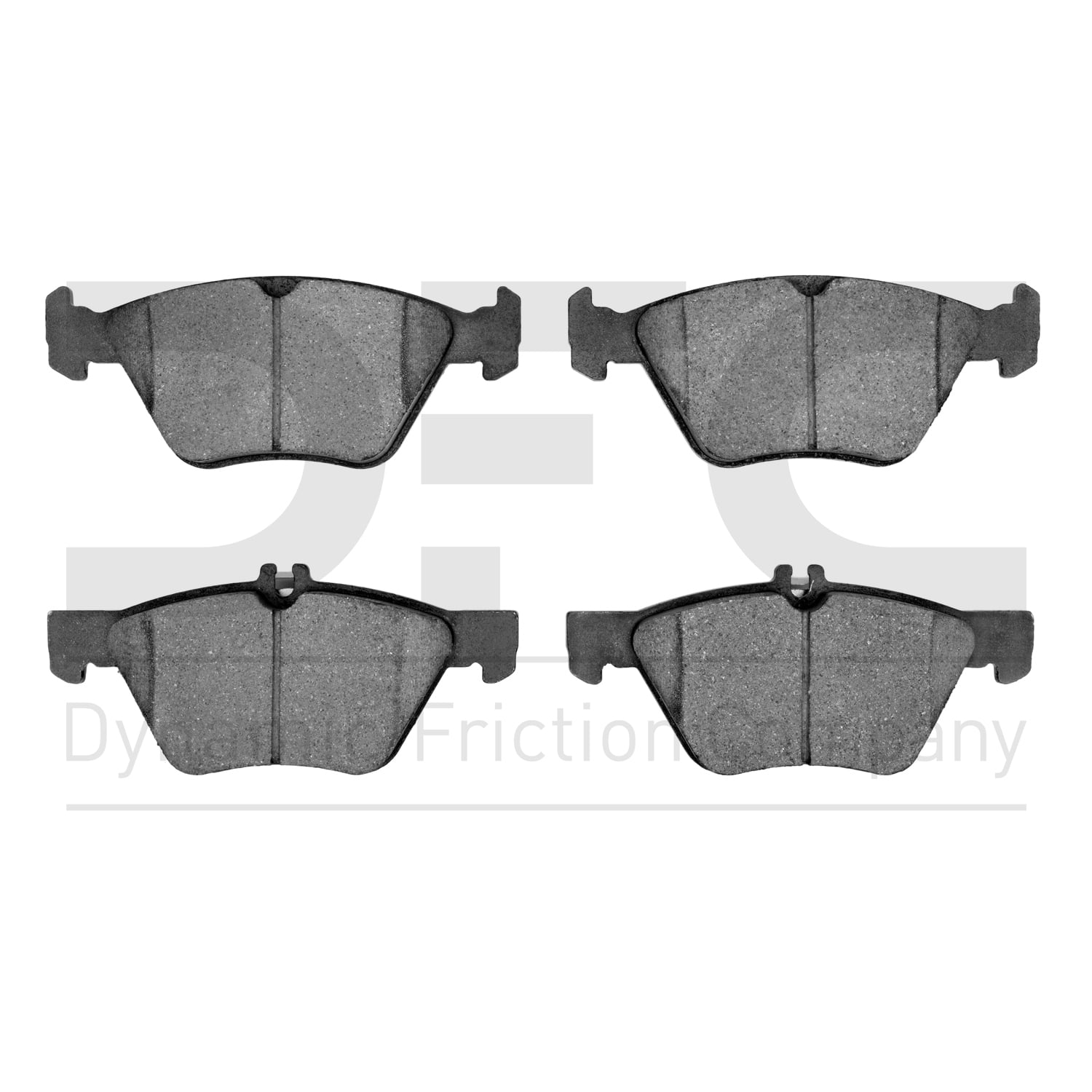 Dynamic Friction Company 5000 Advanced Brake Pads - Low Metallic 1551-0740-00-Front Set