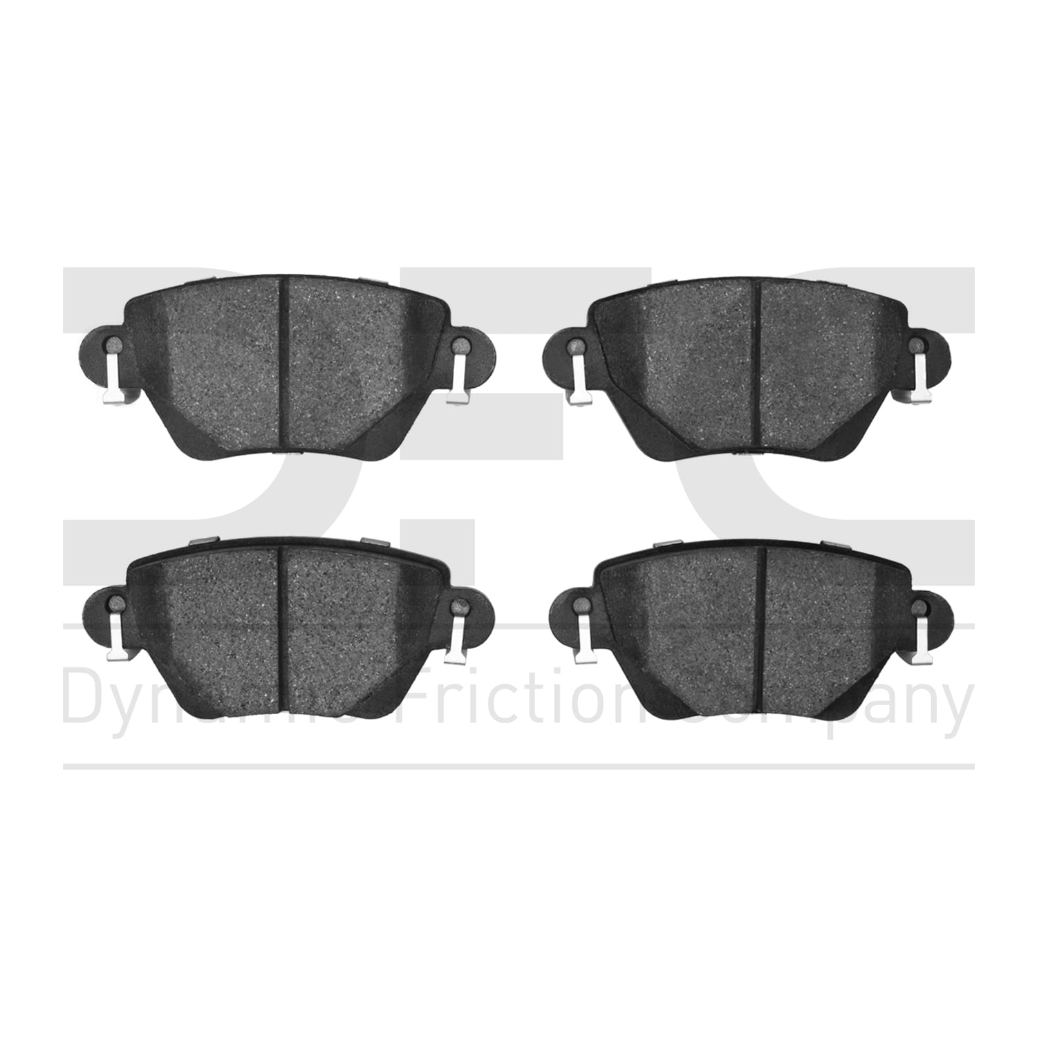 Dynamic Friction Company 5000 Advanced Brake Pads - Low Metallic 1551-0911-00-Rear Set For 2001-2004 Ford Mondeo, 2002-2004 Jaguar X-Type