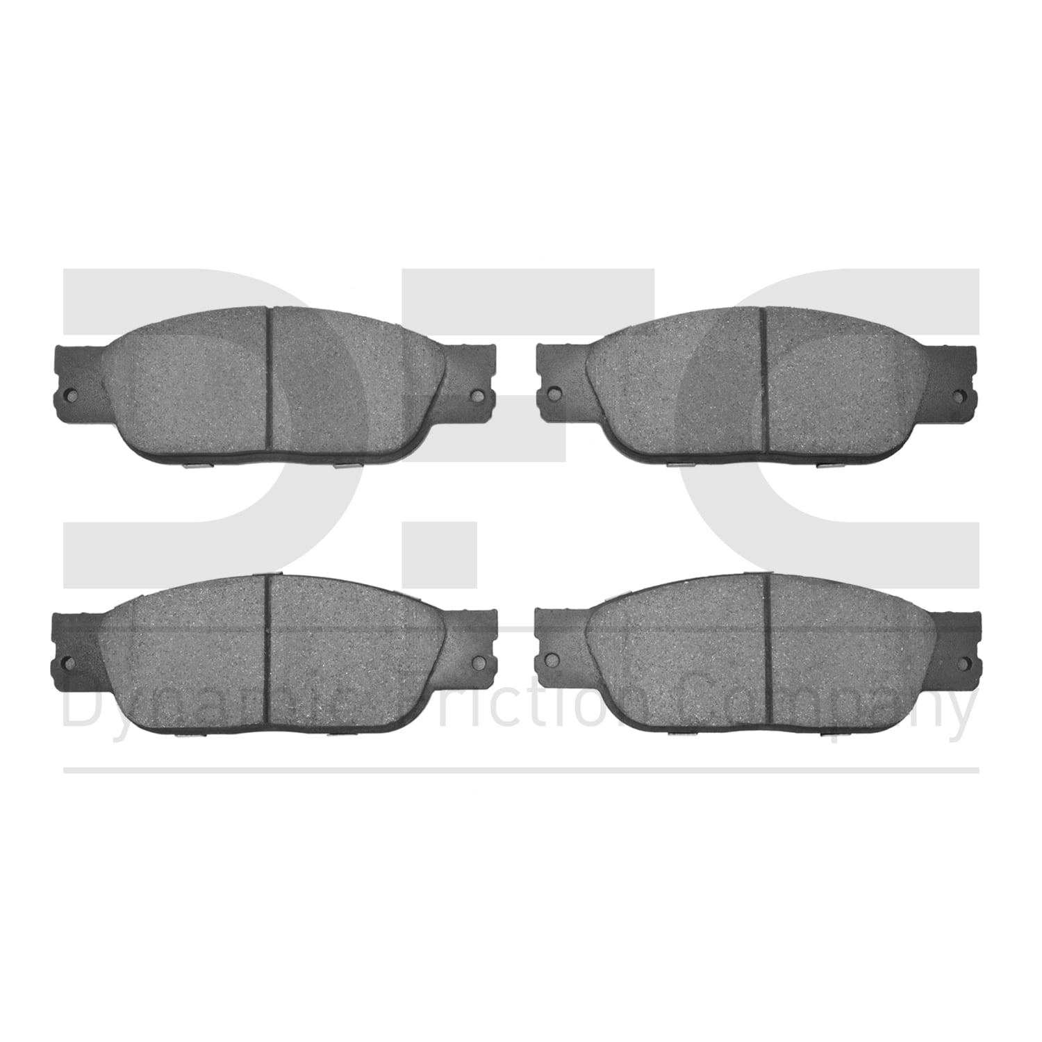 Dynamic Friction Company 5000 Advanced Brake Pads - Low Metallic 1551-0933-00-Front Set For 2003-2005 Jaguar S-Type, 2004-2005 Jaguar Vanden Plas, 2004-2005 Jaguar XJ8