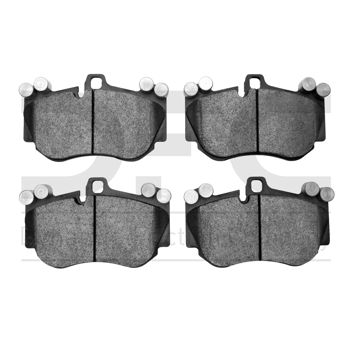 Dynamic Friction Company 5000 Advanced Brake Pads - Low Metallic 1551-1130-00-Front Set For 2005-2010 Porsche Cayenne
