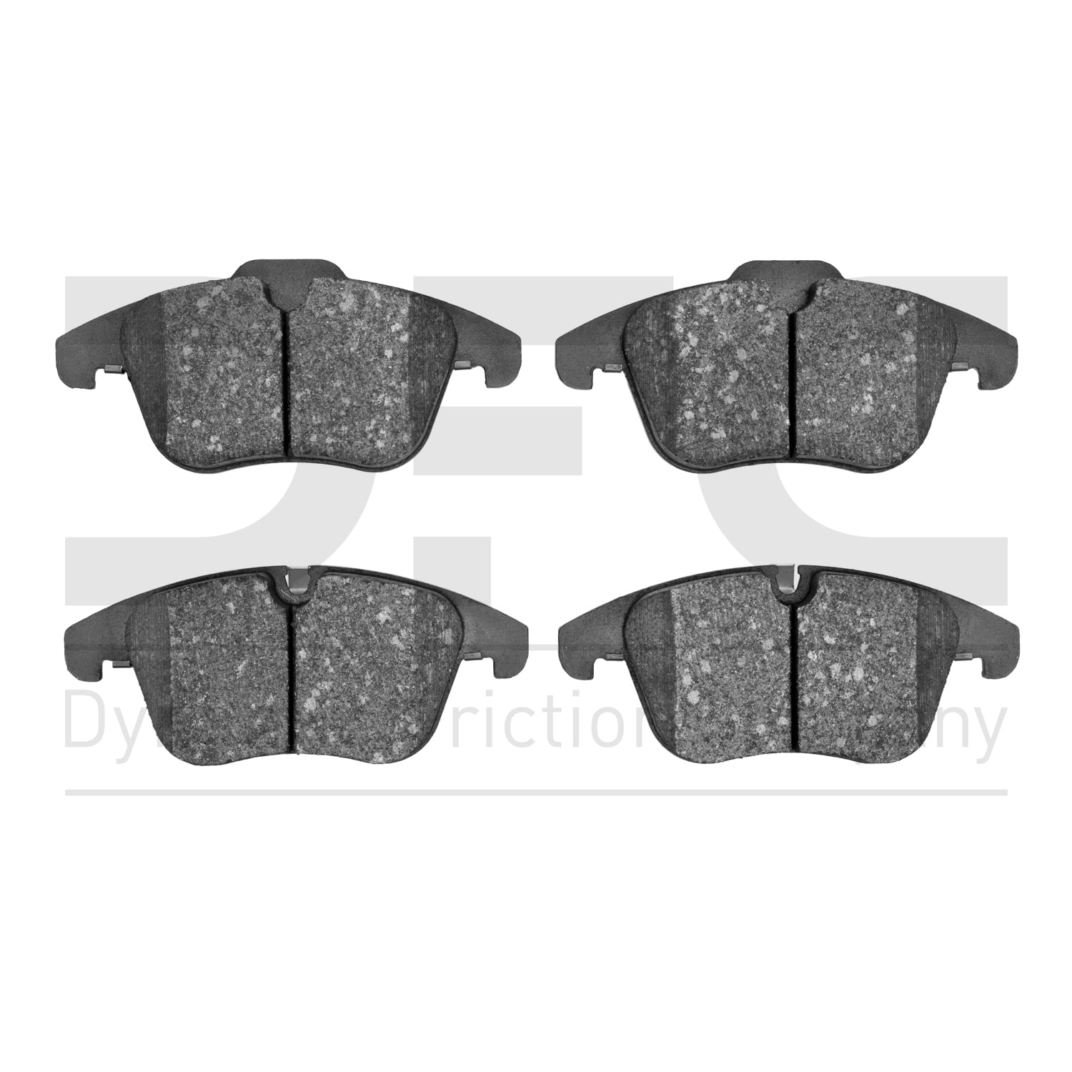 Dynamic Friction Company 5000 Advanced Brake Pads - Low Metallic 1551-1241-00-Front Set