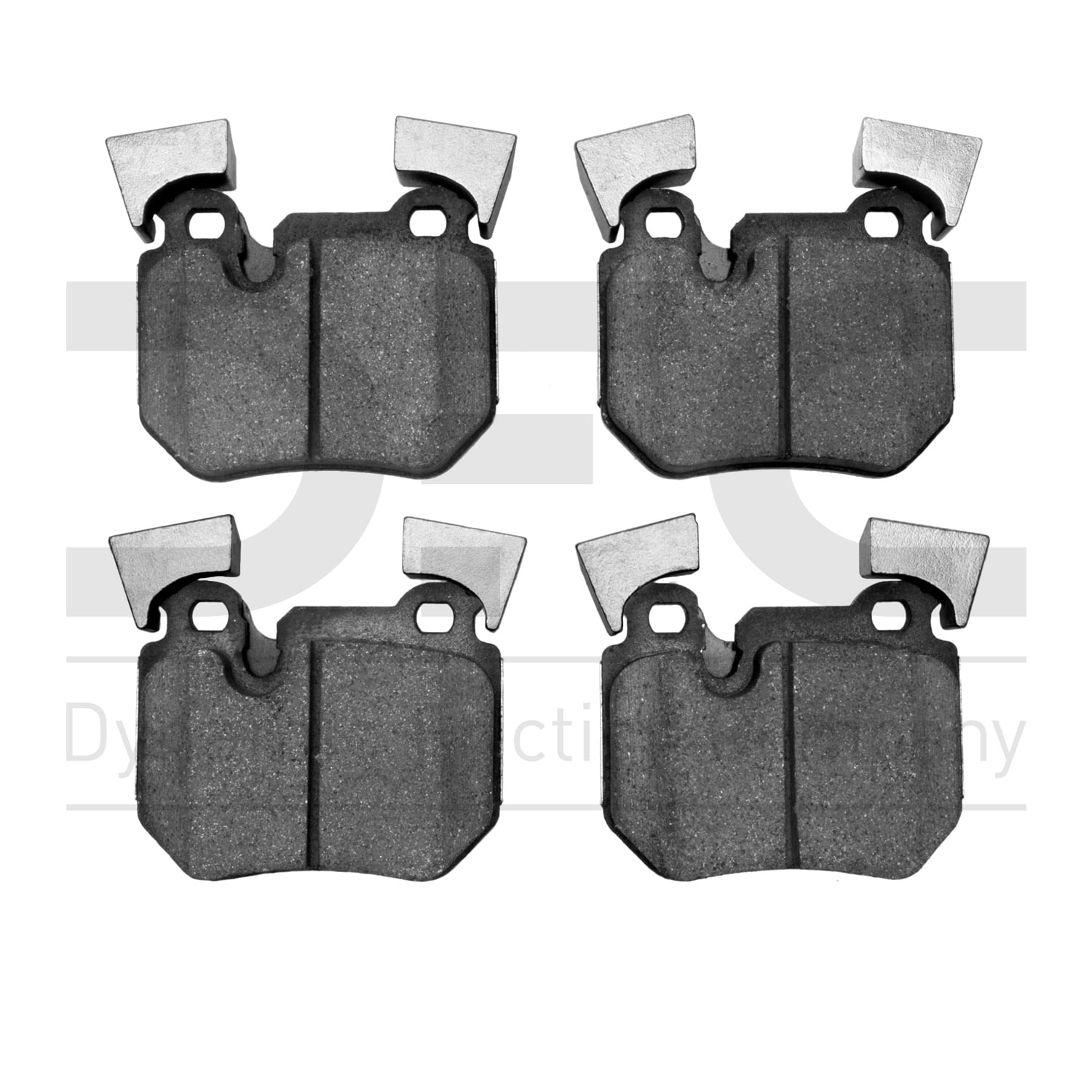 Dynamic Friction Company 5000 Advanced Brake Pads - Low Metallic 1551-1372-00-Rear Set For 2006 BMW 330i, 2007-2013 BMW 328i, 2008-2013 BMW 135i, 2013 BMW 135is