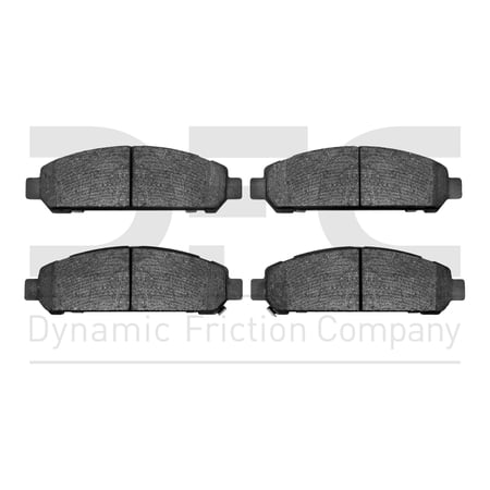 Dynamic Friction Company 5000 Advanced Brake Pads - Low Metallic 1551-1401-00-Front Set For 2009-2015 Toyota Venza