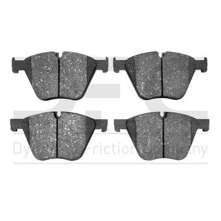 Dynamic Friction Company 5000 Advanced Brake Pads - Low Metallic 1551-1443-00-Front Set