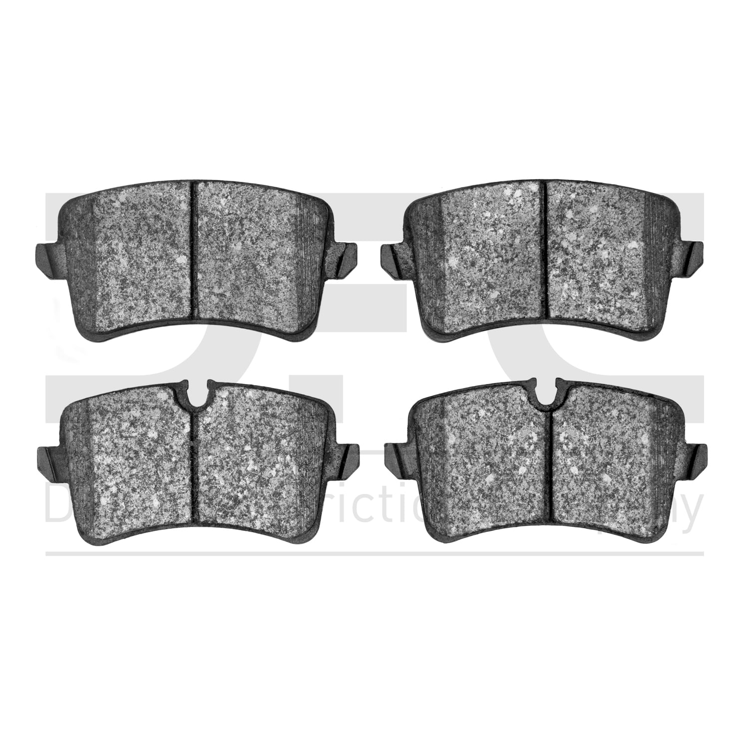 Dynamic Friction Company 5000 Advanced Brake Pads - Low Metallic 1551-1547-00-Rear Set