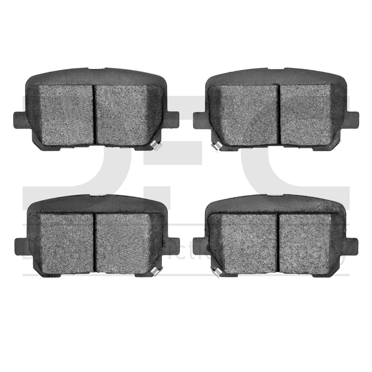 Dynamic Friction Company 5000 Advanced Brake Pads - Low Metallic 1551-1766-00-Rear Set For 2014-2020 Dodge Charger