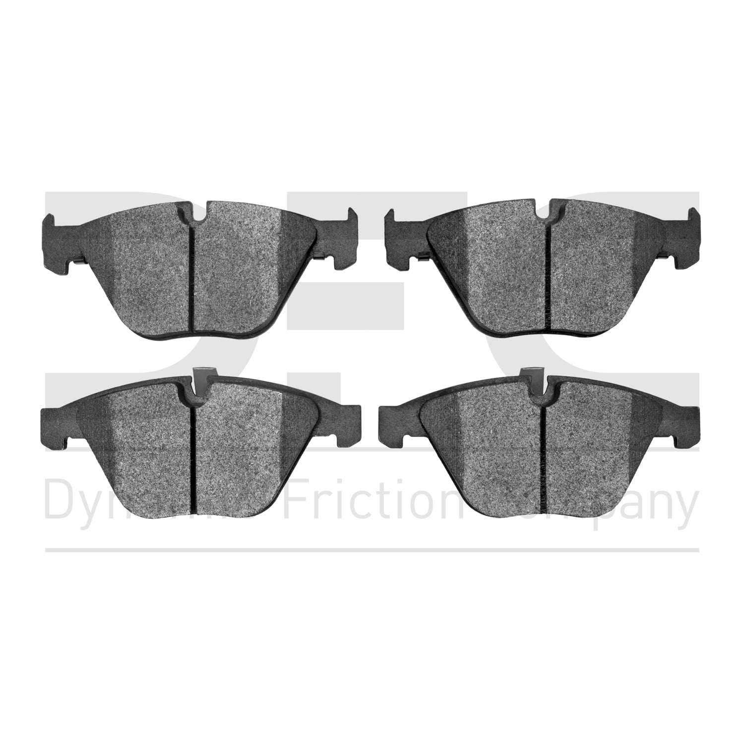 Dynamic Friction Company 5000 Advanced Brake Pads - Low Metallic 1552-0918-00-Front Set