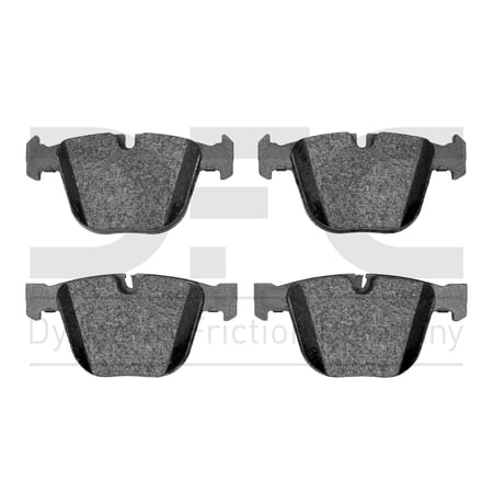 Dynamic Friction Company 5000 Advanced Brake Pads - Low Metallic 1552-0919-10-Rear Set
