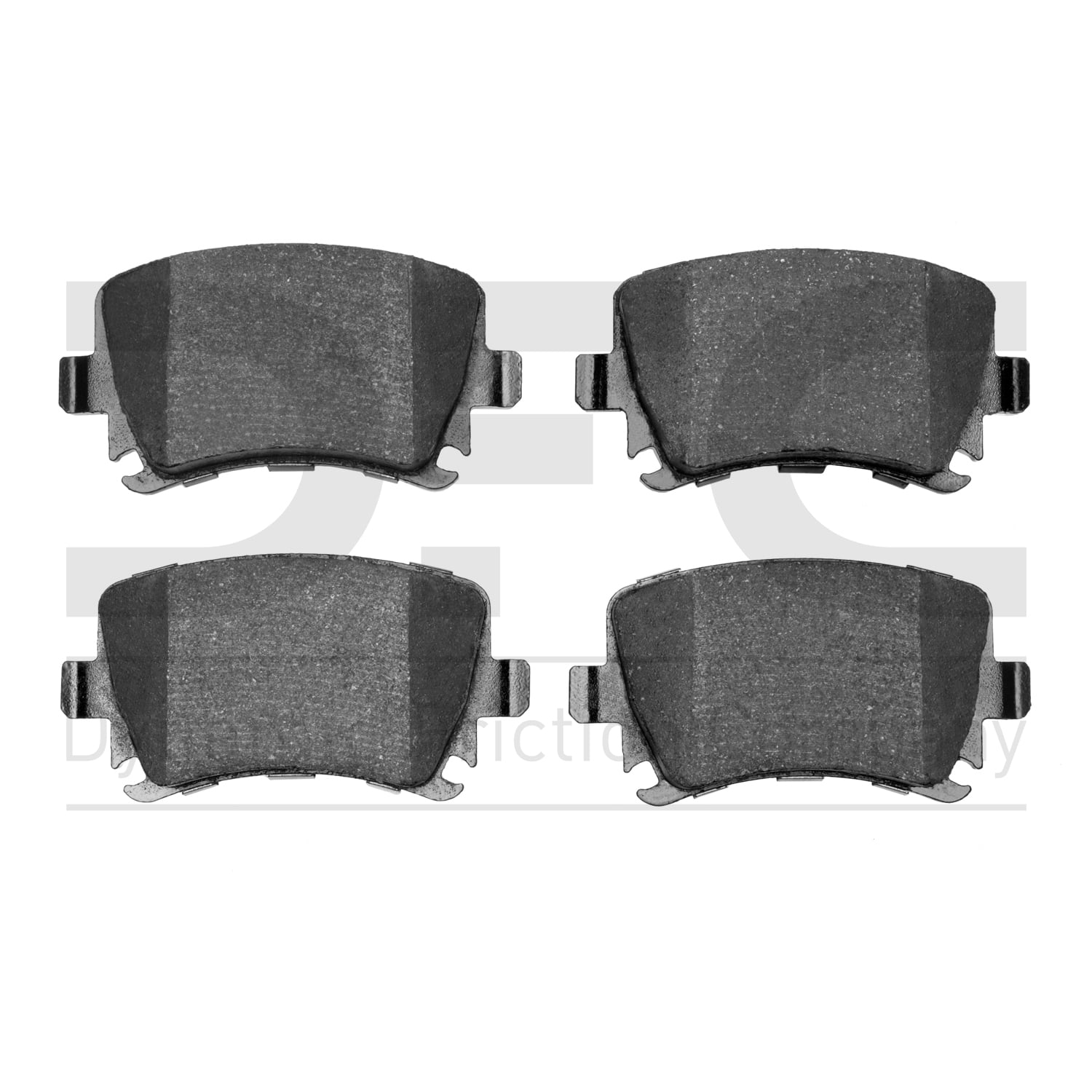 Dynamic Friction Company 5000 Advanced Brake Pads - Low Metallic 1552-1108-00-Rear Set