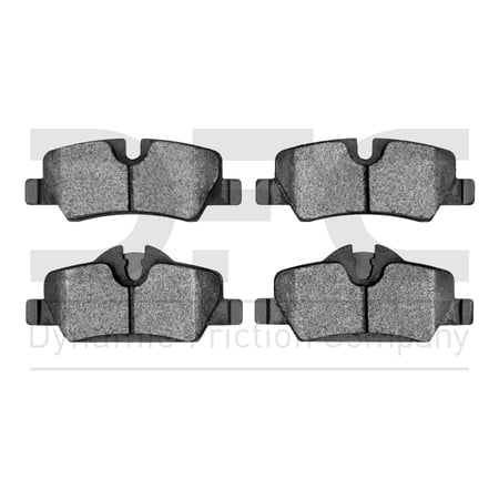 Dynamic Friction Company 5000 Advanced Brake Pads - Low Metallic 1552-1800-00-Rear Set For 2015-2022 Mini Cooper
