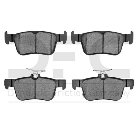 Dynamic Friction Company 5000 Advanced Brake Pads - Low Metallic 1552-1878-00-Rear Set For 2017-2021 Honda Civic