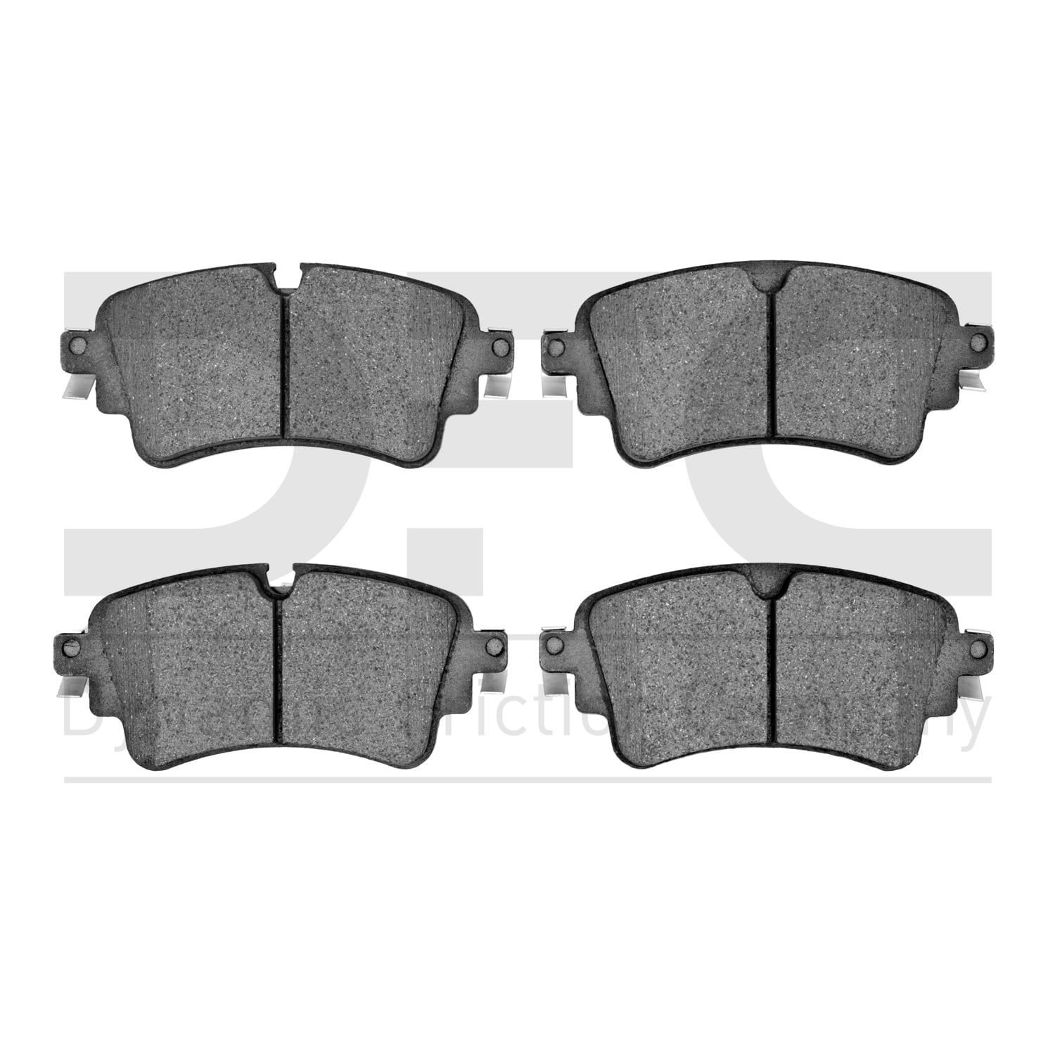 Dynamic Friction Company 5000 Advanced Brake Pads - Low Metallic 1552-1898-00-Rear Set