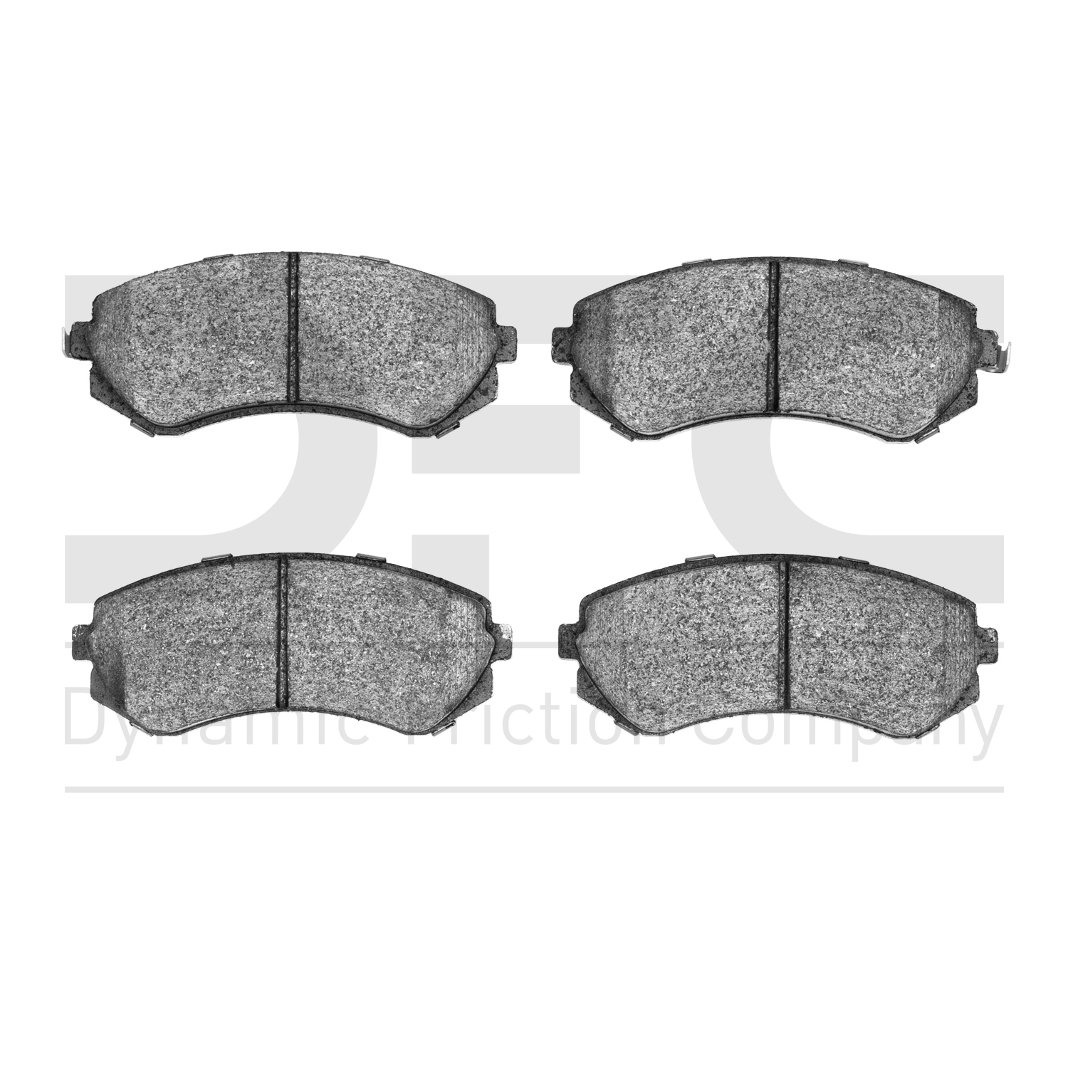 Dynamic Friction Company 5000 Advanced Brake Pads - Semi Metallic 1551-0422-00-Front Set For 1989-1996 Nissan 240SX