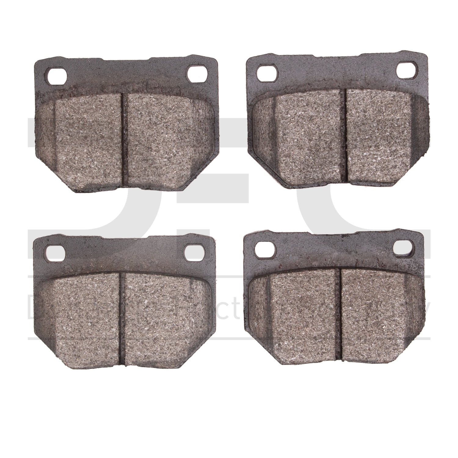 Dynamic Friction Company 5000 Advanced Brake Pads - Semi Metallic 1551-0461-00-Rear Set For 1989-1996 Nissan 300ZX