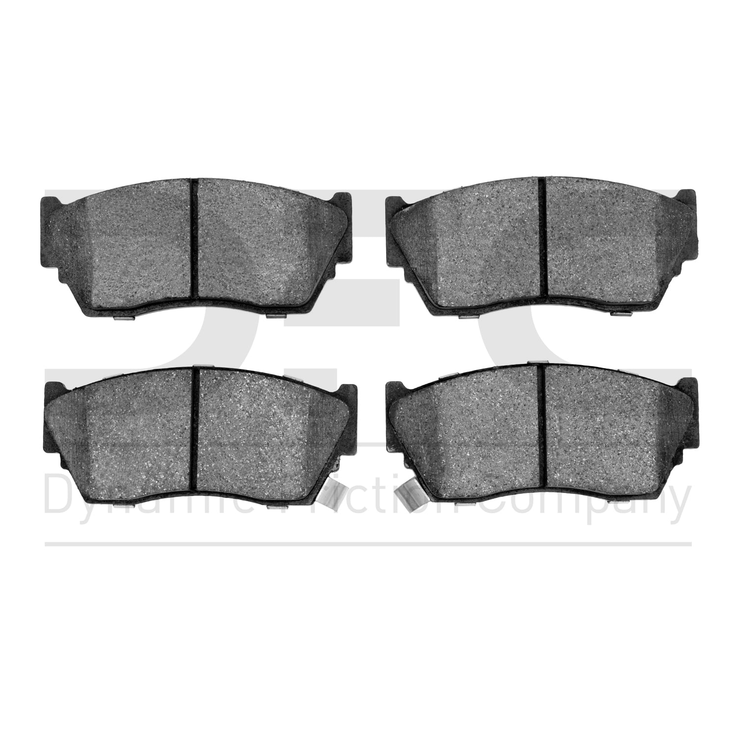 Dynamic Friction Company 5000 Advanced Brake Pads - Semi Metallic 1551-0510-00-Front Set For 1991-1993 Nissan NX, 1991-1994 Nissan Sentra, 1995-2017 Nissan Tsuru