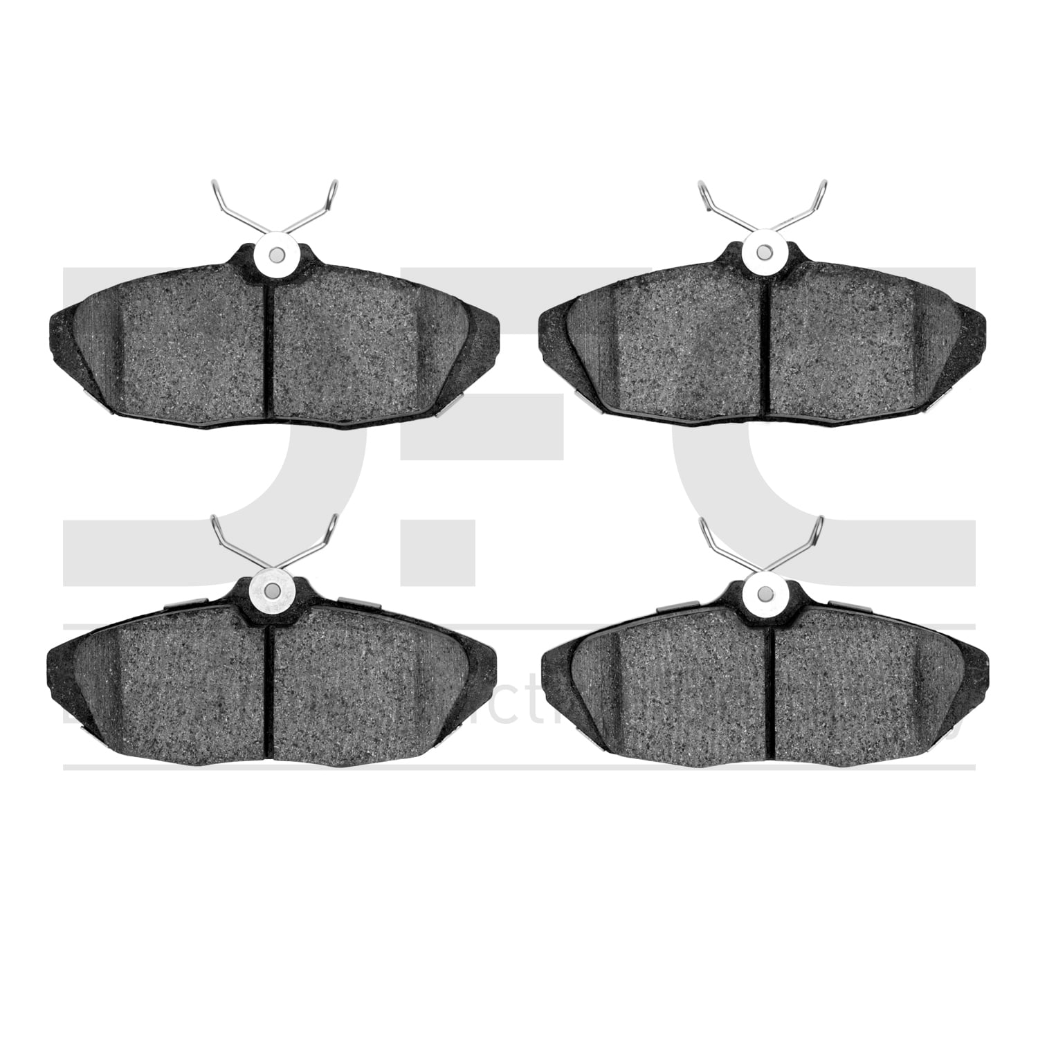 Dynamic Friction Company 5000 Advanced Brake Pads - Semi Metallic 1551-0599-00-Rear Set For 1993-1997 Ford Thunderbird, 1993-1997 Mercury Cougar, 1993-1998 Lincoln Mark VIII