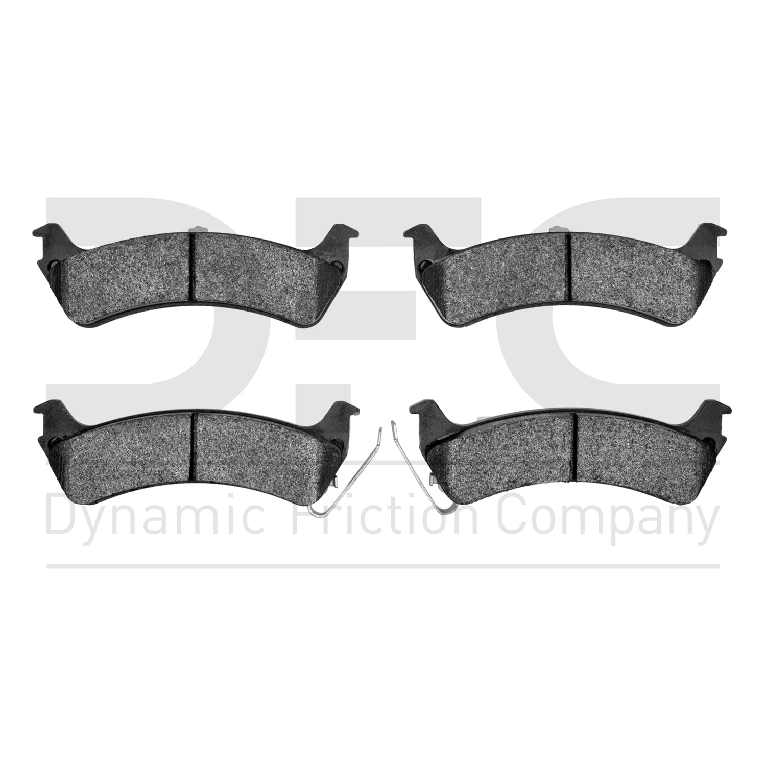 Dynamic Friction Company 5000 Advanced Brake Pads - Semi Metallic 1551-0664-00-Rear Set For 1995-2003 Ford Windstar