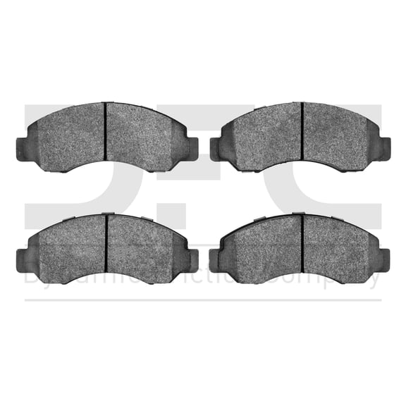 Dynamic Friction Company 5000 Advanced Brake Pads - Semi Metallic 1551-0701-00-Front Set For 1994-2010 UD 1400, 1999-2004 UD 1200, 2005-2007 UD 1300