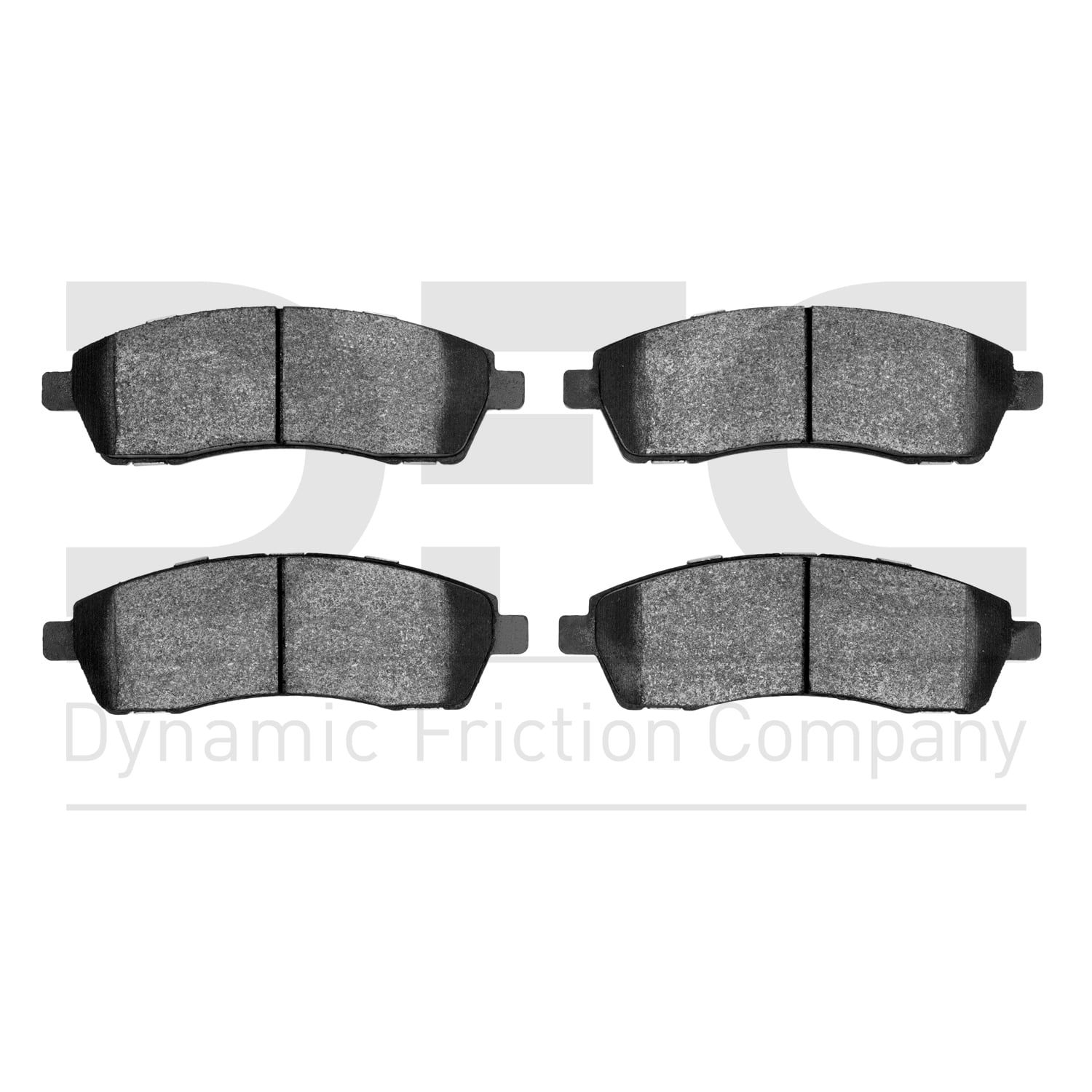 Dynamic Friction Company 5000 Advanced Brake Pads - Semi Metallic 1551-0757-00-Rear Set For 1999-2004 Ford F-250 Super Duty, 1999-2004 Ford F-350 Super Duty, 2000-2005 Ford Excursion