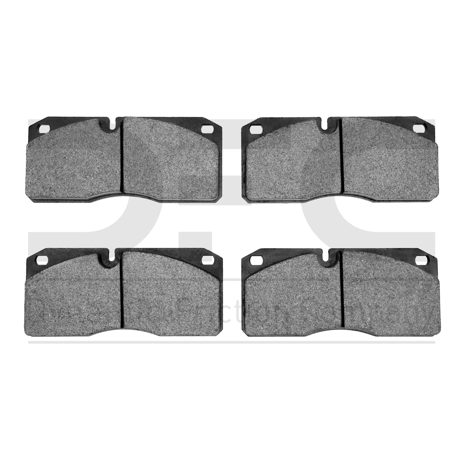 Dynamic Friction Company 5000 Advanced Brake Pads - Semi Metallic 1551-1027-00-Front or Rear Set For 2006-2009 Workhorse W16, 2006-2009 Workhorse W18, 2006-2011 Workhorse W42