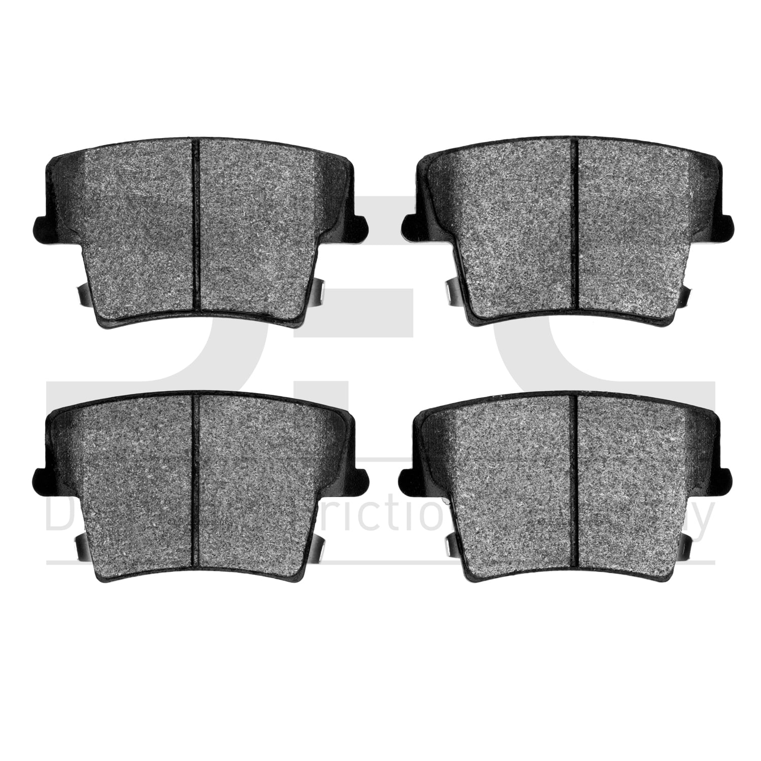 Dynamic Friction Company 5000 Advanced Brake Pads - Semi Metallic 1551-1057-10-Rear Set For 2006-2008 Dodge Magnum, 2006-2014 Dodge Charger
