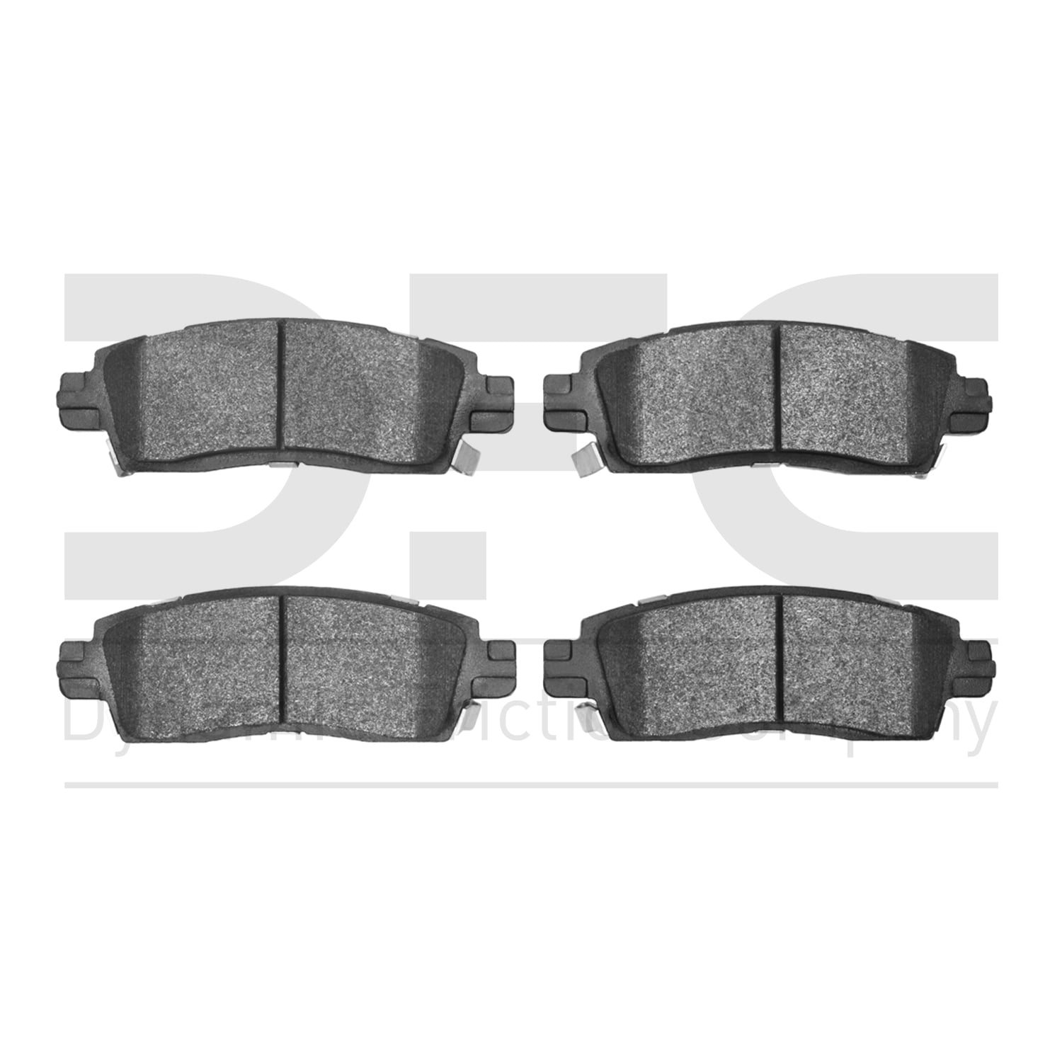 Dynamic Friction Company 5000 Advanced Brake Pads - Semi Metallic 1552-0883-00-Rear Set For 2007-2010 Saturn Outlook