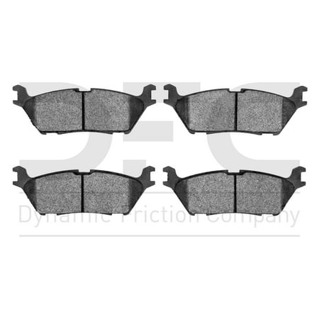 Dynamic Friction Company 5000 Advanced Brake Pads - Semi Metallic 1552-1790-00-Rear Set For 2018-2020 Ford F-150