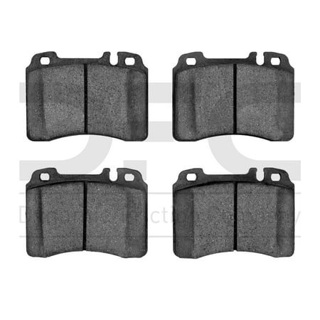 Dynamic Friction Company 5000 Euro Ceramic Brake Pads 1600-0561-00-Front Set