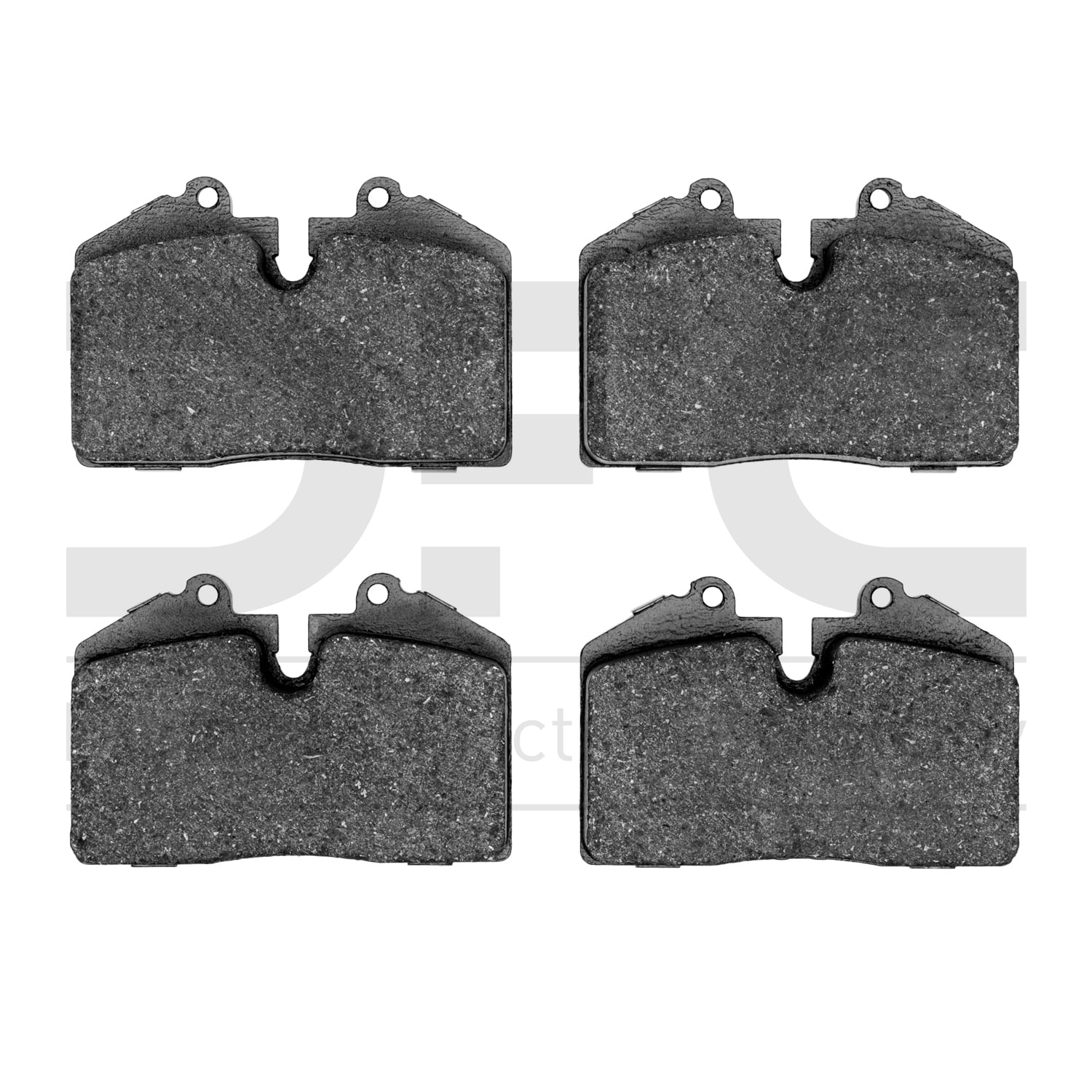 Dynamic Friction Company 5000 Euro Ceramic Brake Pads 1600-0608-00-Front or Rear Set
