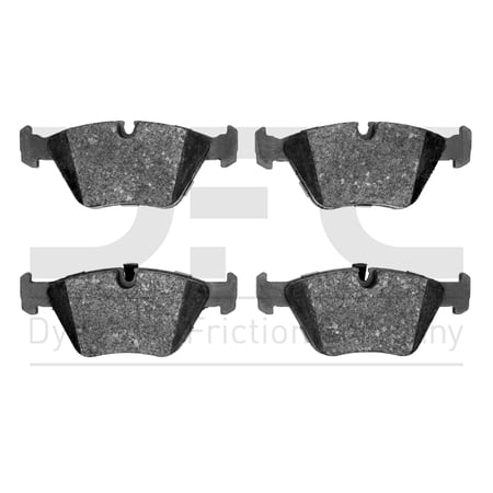 Dynamic Friction Company 5000 Euro Ceramic Brake Pads 1600-0725-00-Front Set For 1996-2000 BMW 528i, 2001-2003 BMW 525i