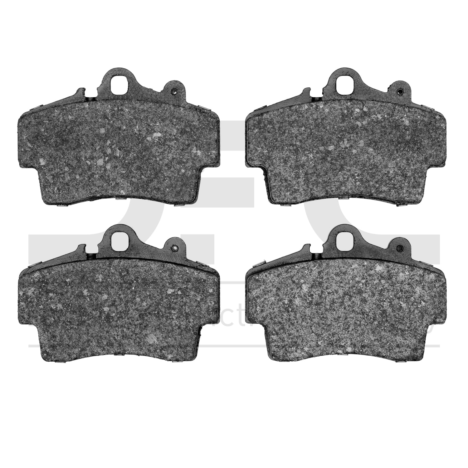 Dynamic Friction Company 5000 Euro Ceramic Brake Pads 1600-0737-00-Front Set For 1997-2008 Porsche Boxster, 2007-2008 Porsche Cayman