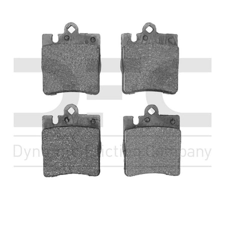 Dynamic Friction Company 5000 Euro Ceramic Brake Pads 1600-0876-00-Rear Set