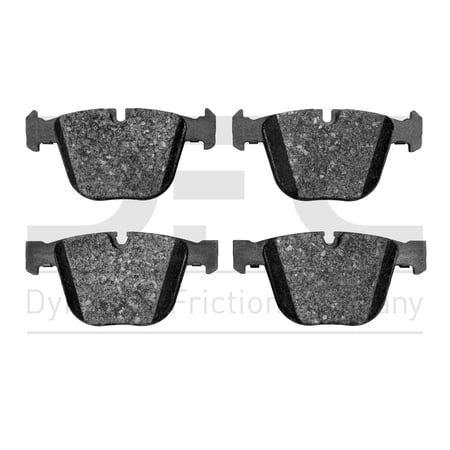 Dynamic Friction Company 5000 Euro Ceramic Brake Pads 1600-0919-20-Rear Set For 2010-2018 BMW X5, 2010-2019 BMW X6