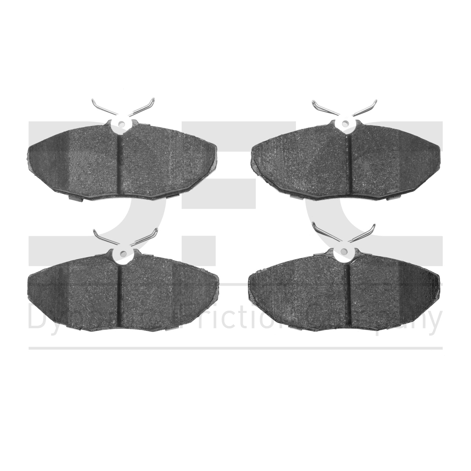 Dynamic Friction Company 5000 Euro Ceramic Brake Pads 1600-0944-00-Rear Set For 2003-2005 Jaguar S-Type, 2004 Jaguar Vanden Plas, 2004 Jaguar XJ8
