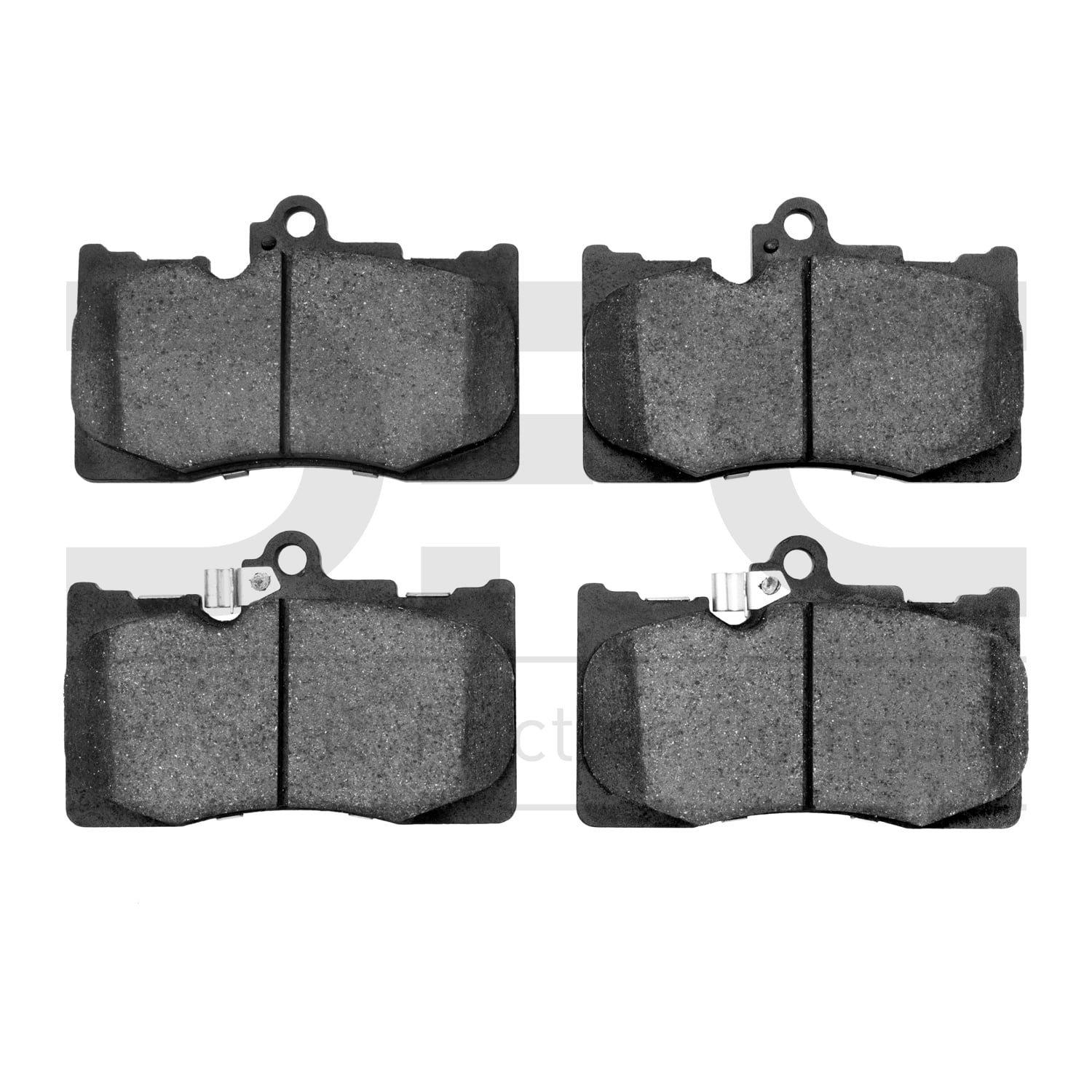 Dynamic Friction Company 5000 Euro Ceramic Brake Pads 1600-1118-00-Front Set