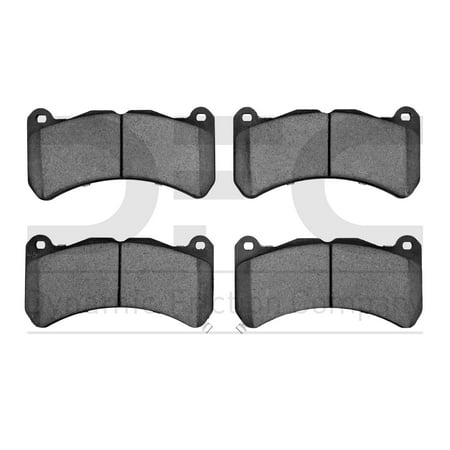 Dynamic Friction Company 5000 Euro Ceramic Brake Pads 1600-1365-00-Front Set For 2008-2014 Lexus IS F, 2018-2021 Subaru WRX STI