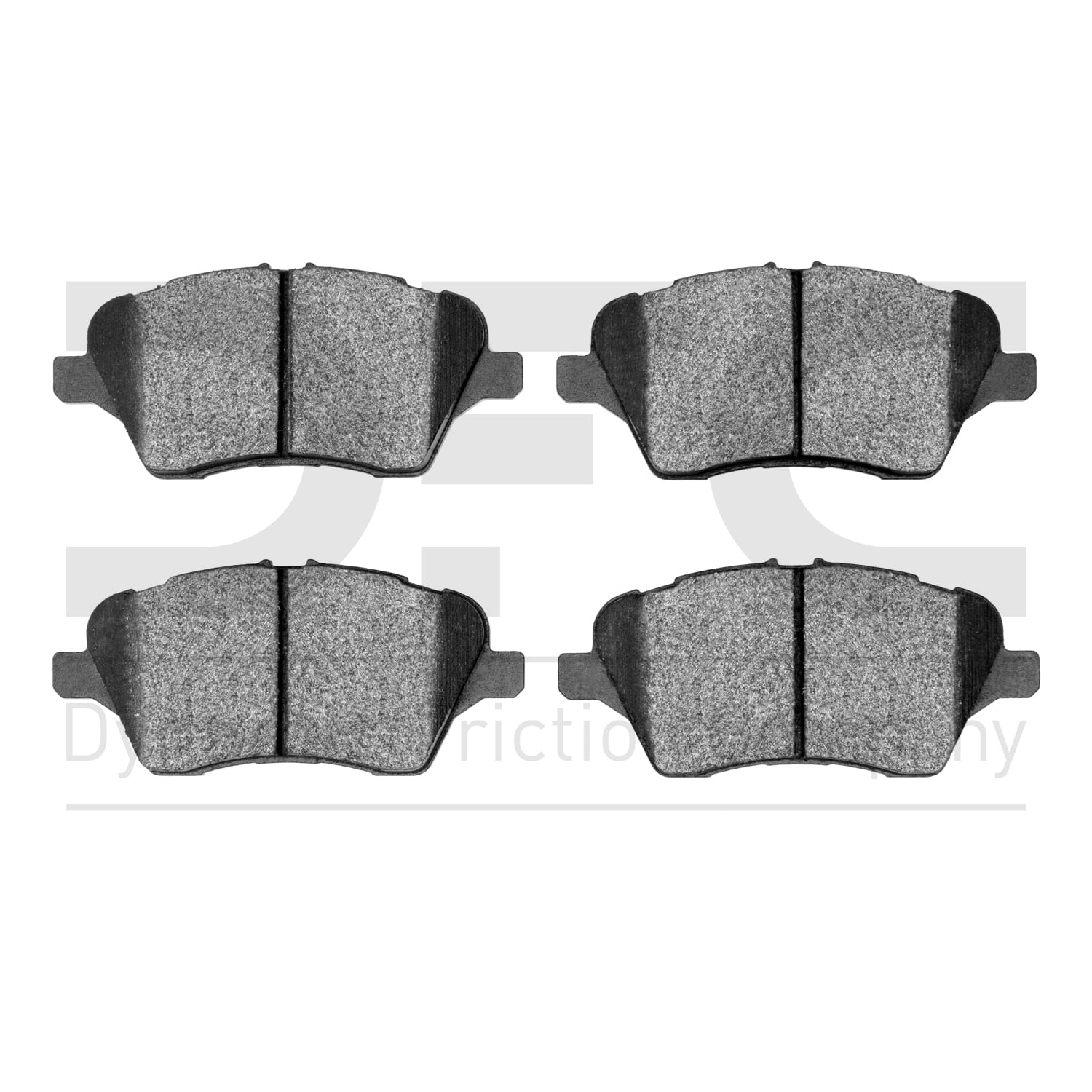 Dynamic Friction Company 5000 Euro Ceramic Brake Pads 1600-1730-00-Front Set For 2014-2019 Ford Fiesta