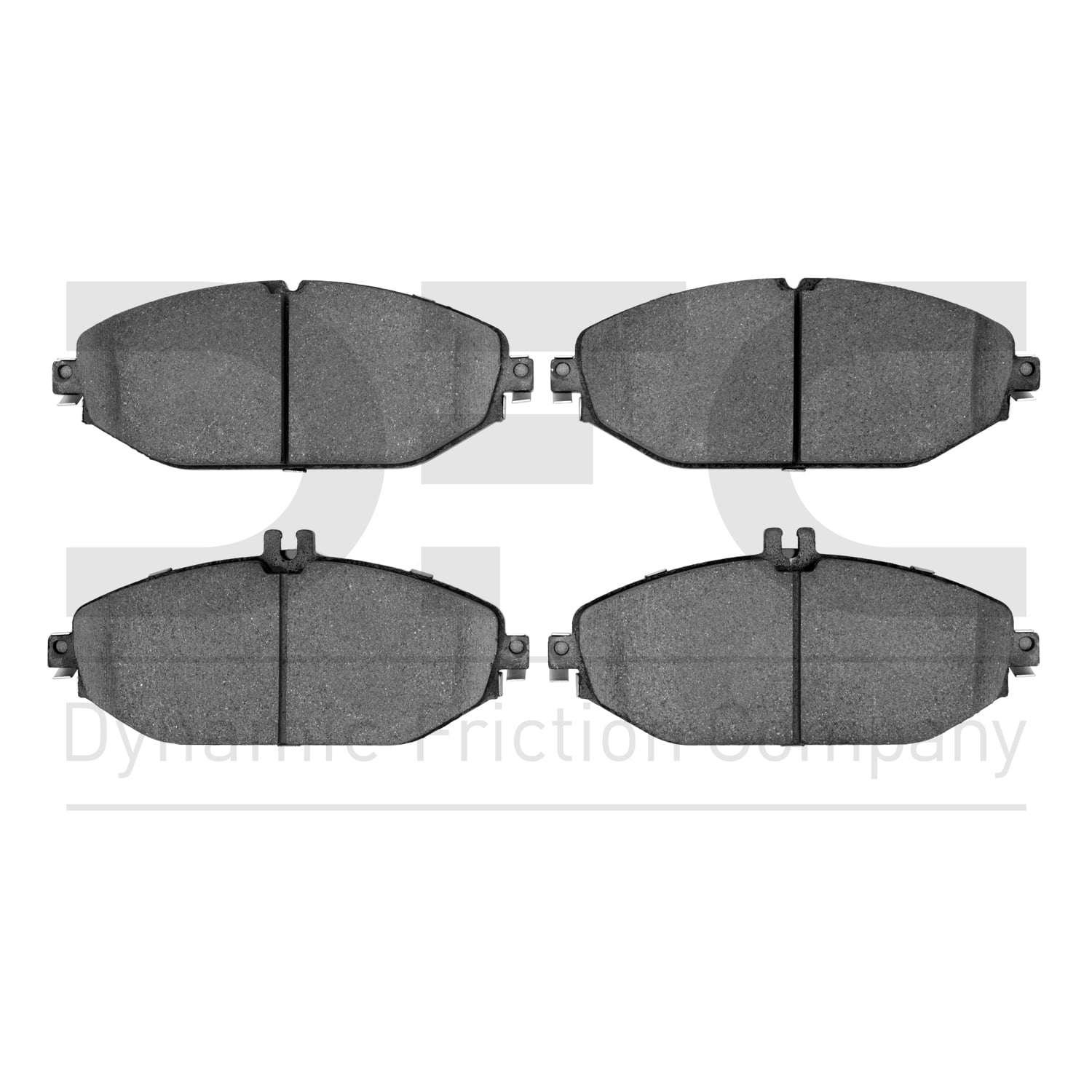 Dynamic Friction Company 5000 Euro Ceramic Brake Pads 1600-1794-00-Front Set For 2015-2022 Mercedes-Benz C300, 2018-2019 Mercedes-Benz E300