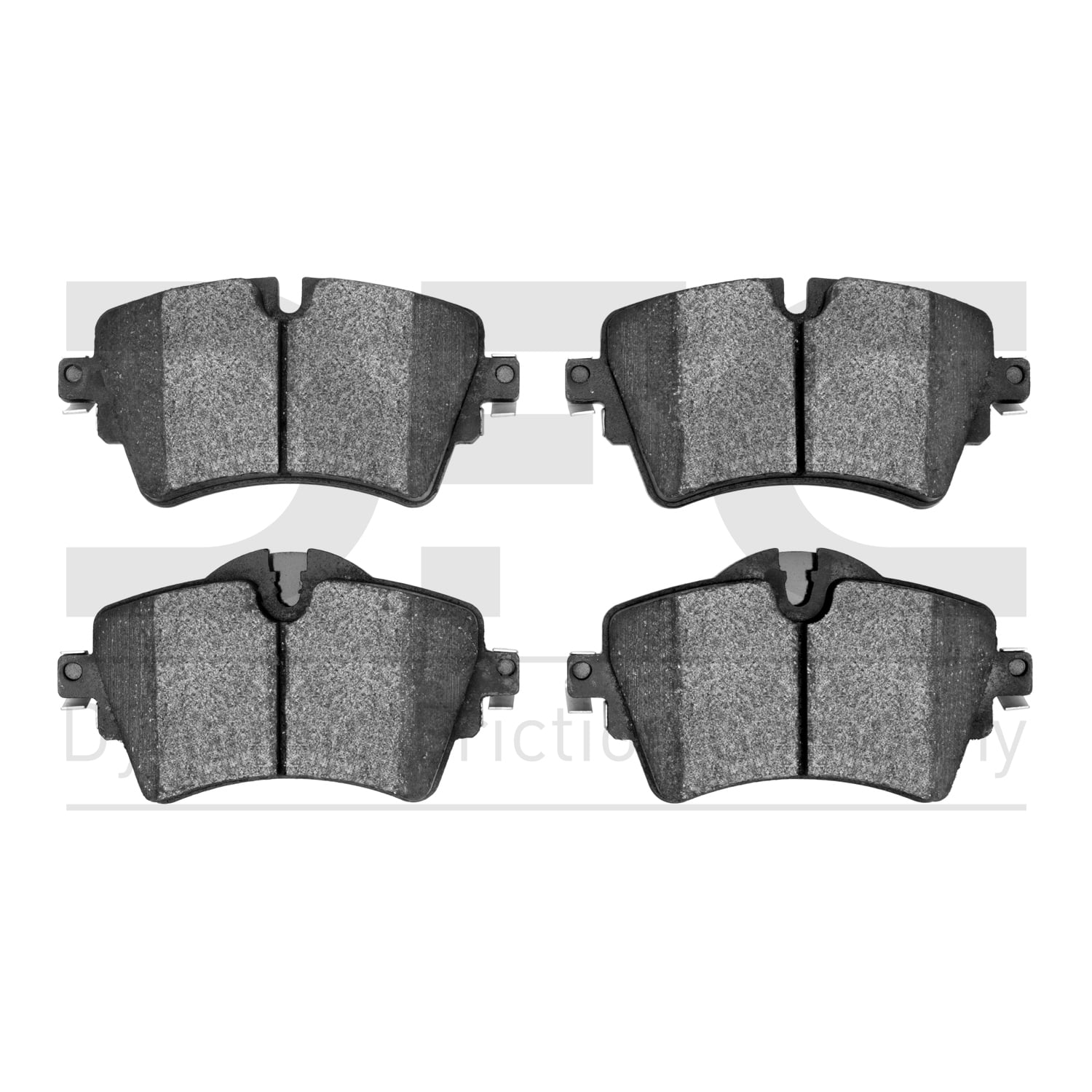 Dynamic Friction Company 5000 Euro Ceramic Brake Pads 1600-1801-00-Front Set For 2014-2021 Mini Cooper, 2016-2019 Mini Cooper Clubman