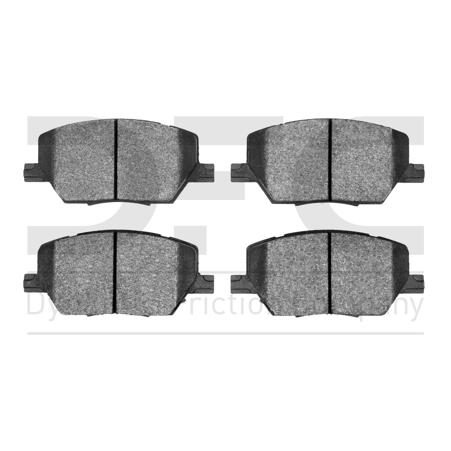 Dynamic Friction Company 5000 Euro Ceramic Brake Pads 1600-1811-00-Front Set For 2015-2022 Jeep Renegade, 2016-2021 Fiat 500X, 2017-2022 Jeep Compass