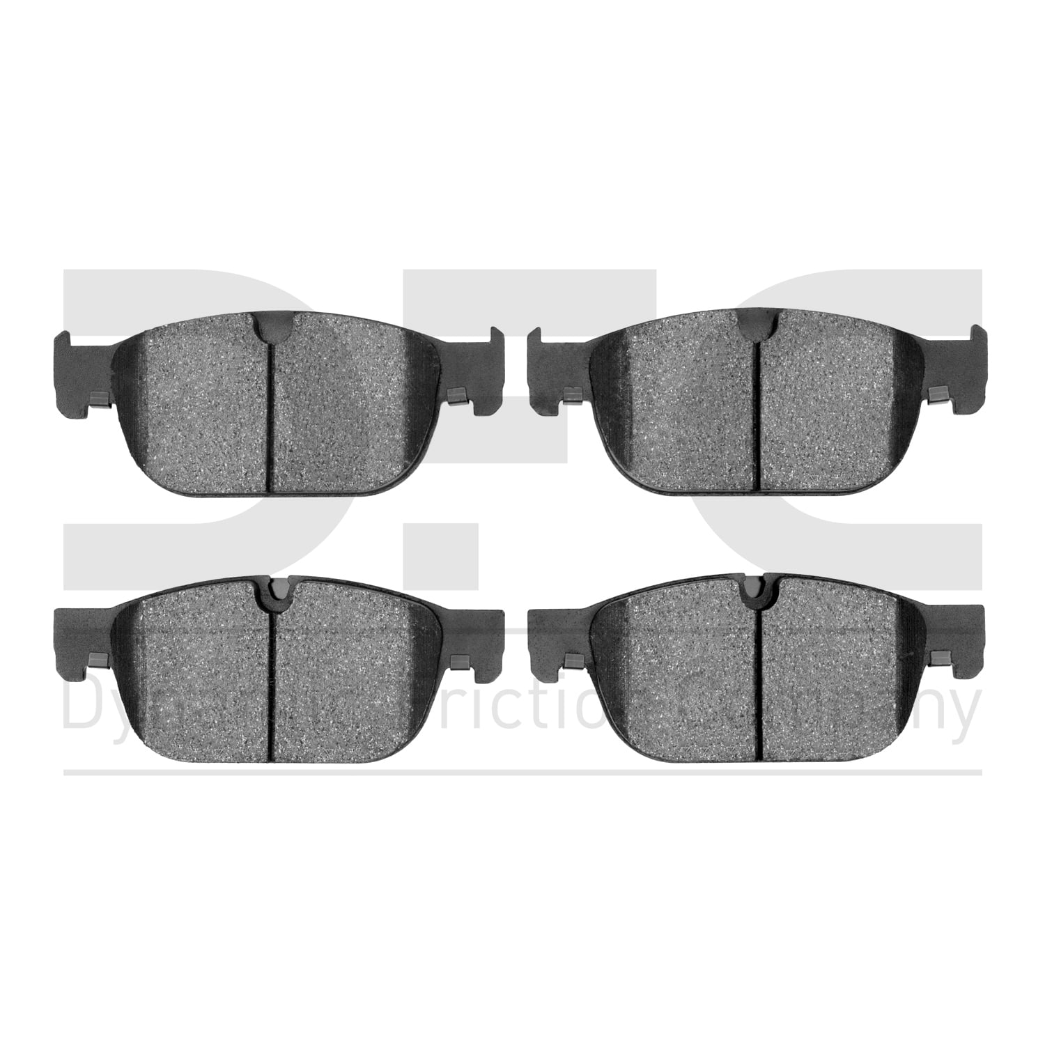 Dynamic Friction Company 5000 Euro Ceramic Brake Pads 1600-1865-00-Front Set