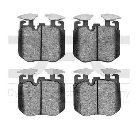 Dynamic Friction Company 5000 Euro Ceramic Brake Pads 1600-1868-00-Front Set