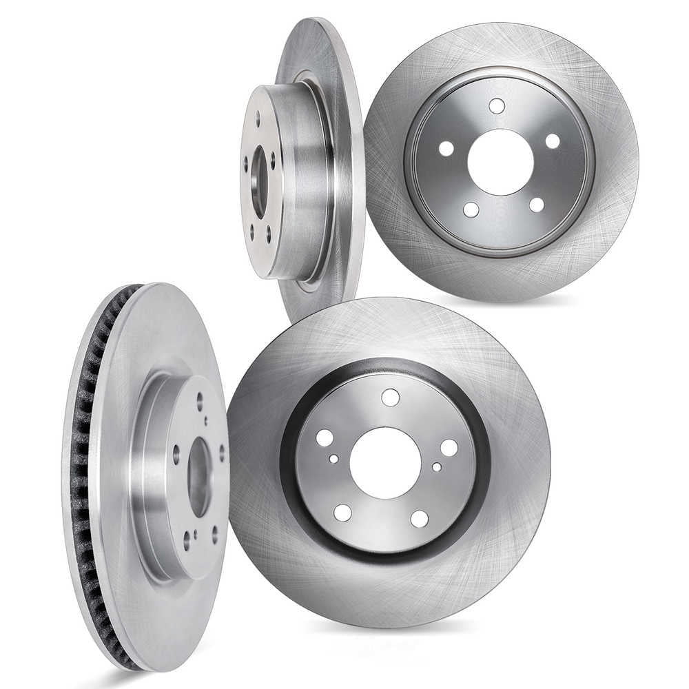 Dynamic Friction Company 6004-39026 DFC Brake Rotors - Blank